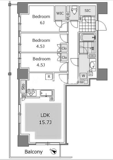 3LDK