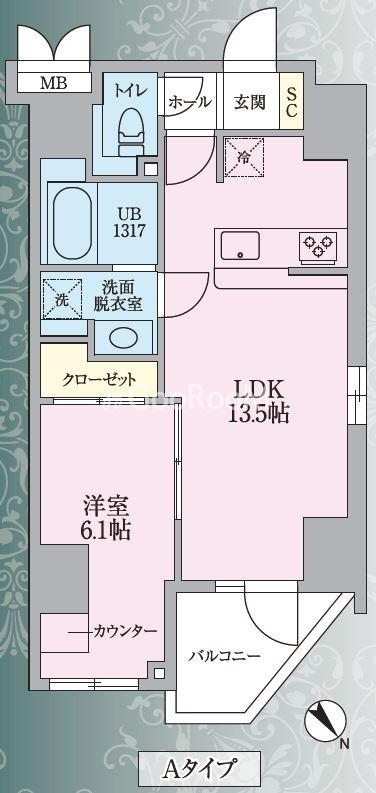 1LDK