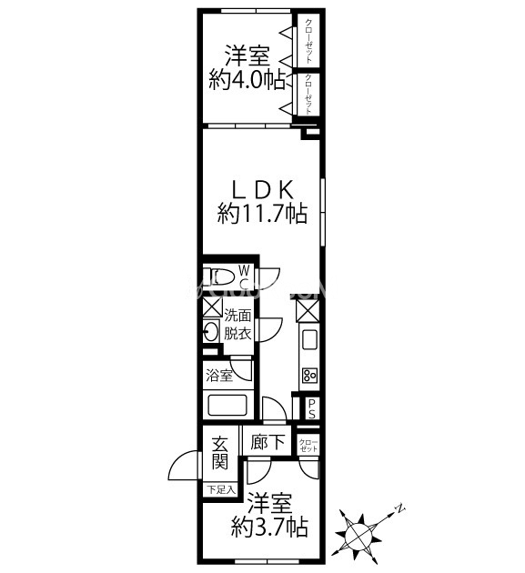 2LDK