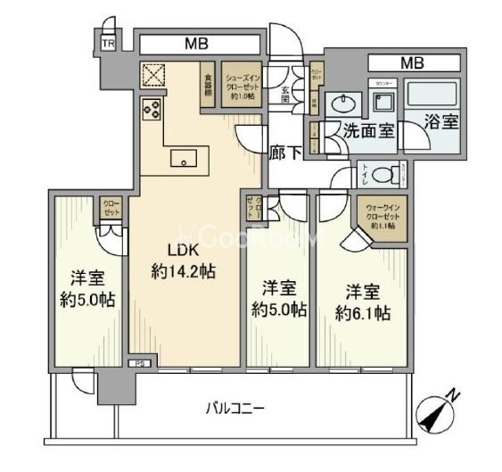 3LDK