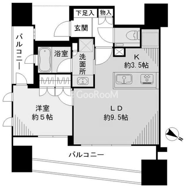 1LDK