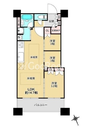 3LDK