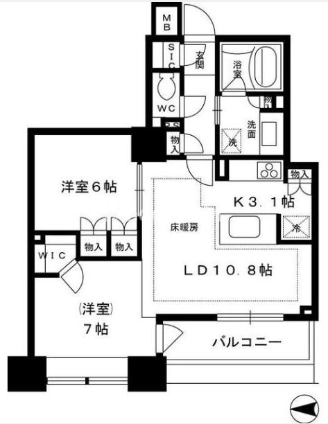 2LDK