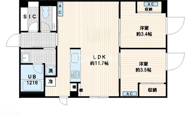 2LDK