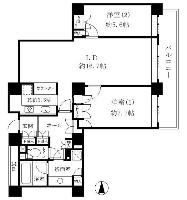 1LDK