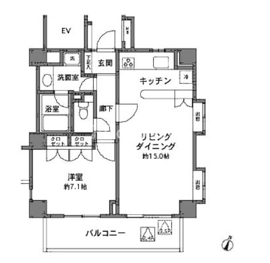 1LDK