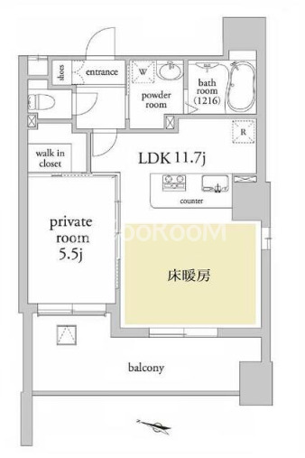 1LDK