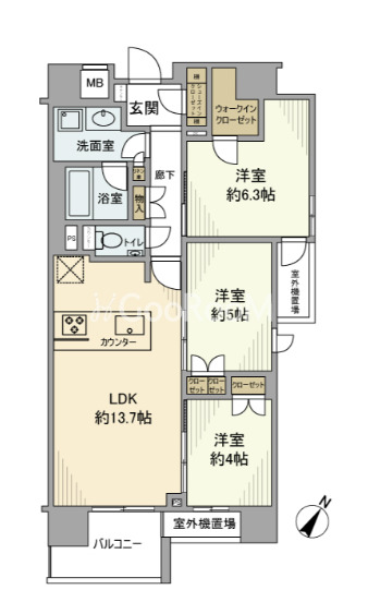 3LDK