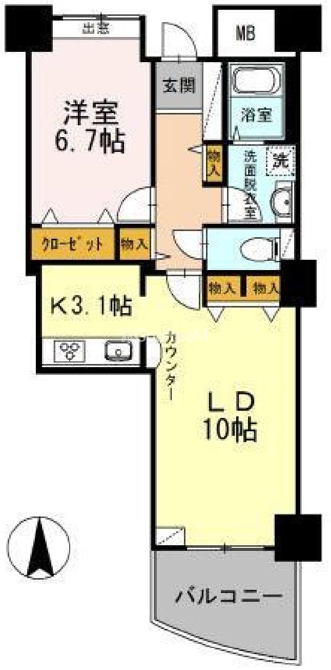1LDK