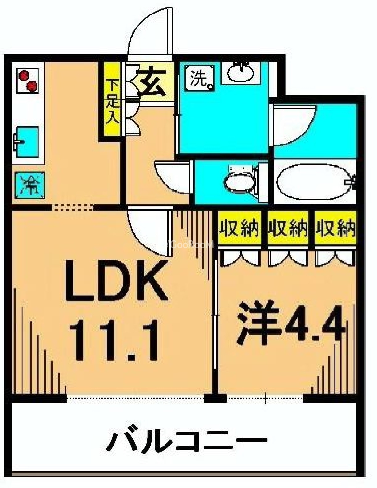 1LDK