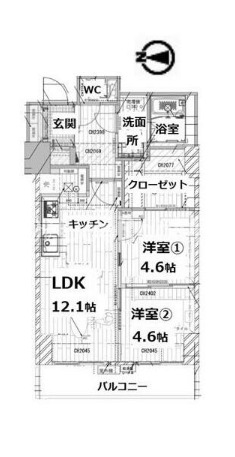 2LDK