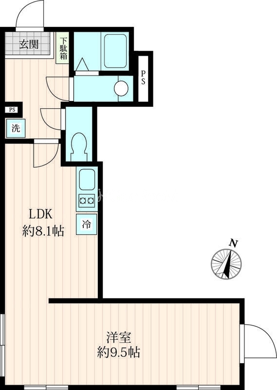 1LDK