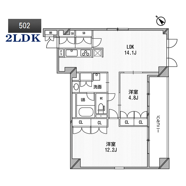 2LDK