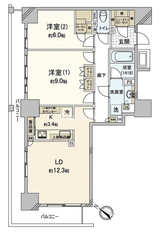 2LDK