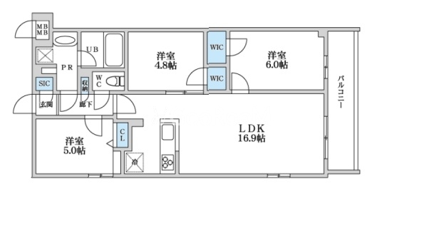 3LDK