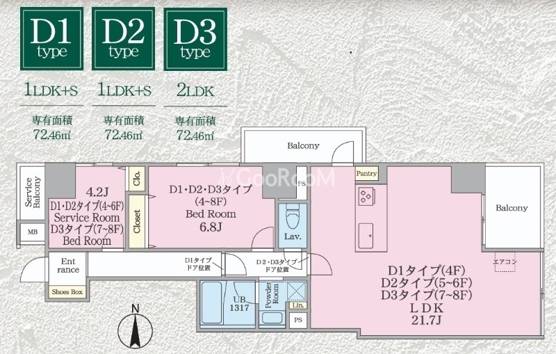 1SLDK