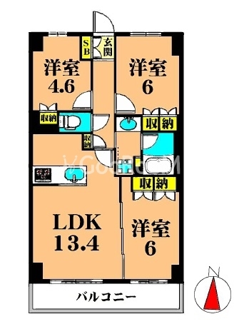 3LDK