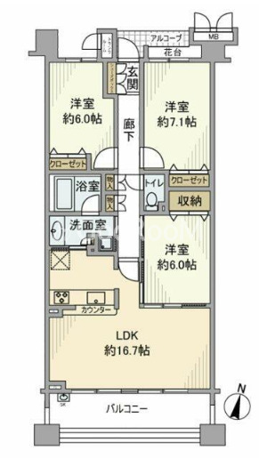 3LDK