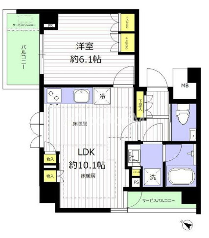 1LDK