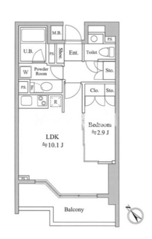 1LDK