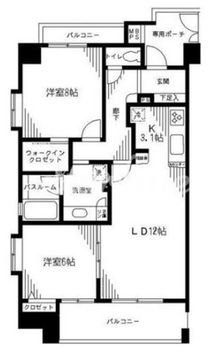 2LDK