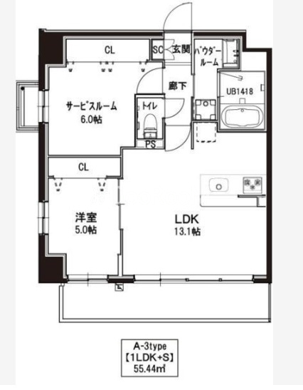 1SLDK