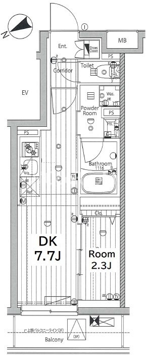 1DK