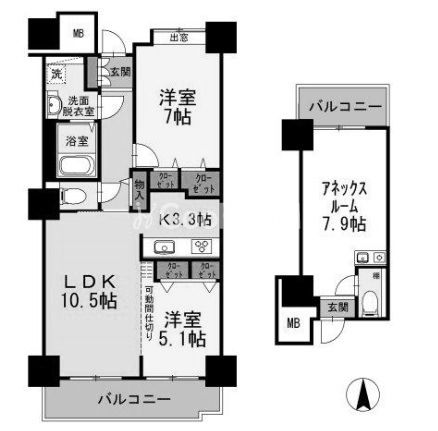 2LDK