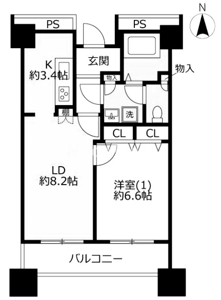 1LDK