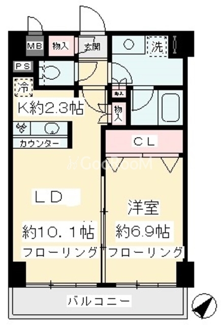 1LDK