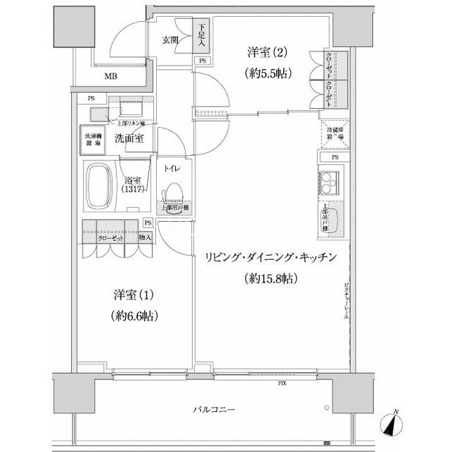 2LDK