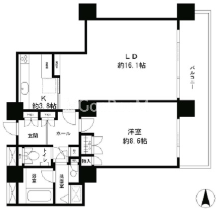 1LDK