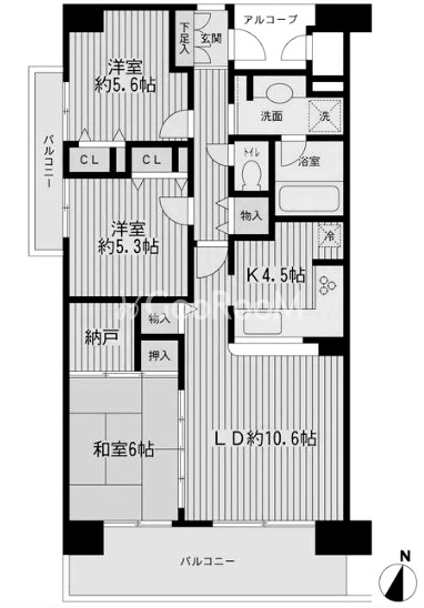 3LDK