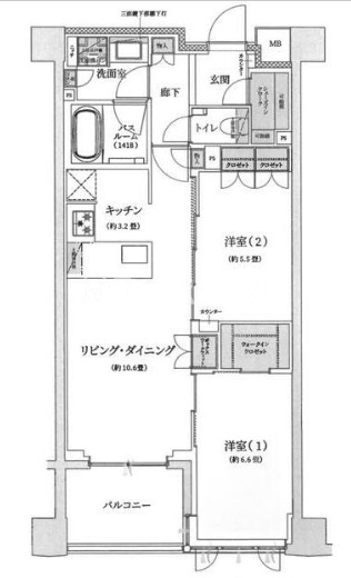 2LDK
