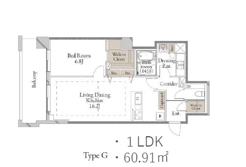 1LDK