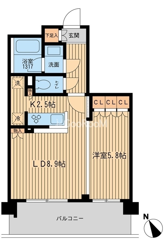 1LDK