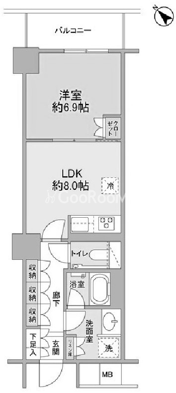 1LDK