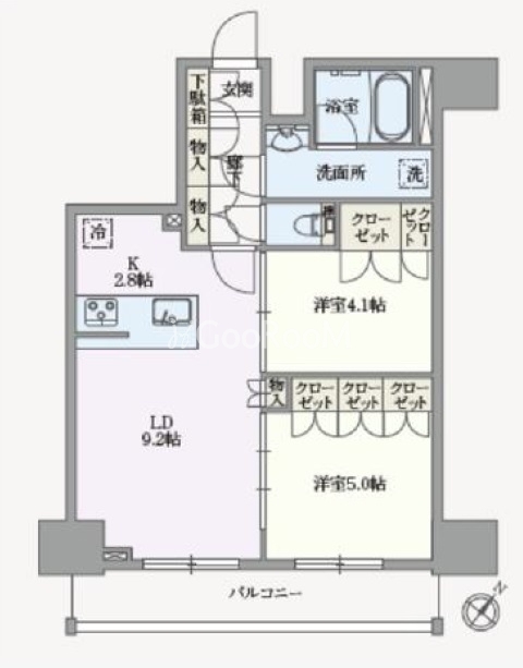 2LDK