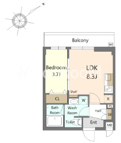 1LDK