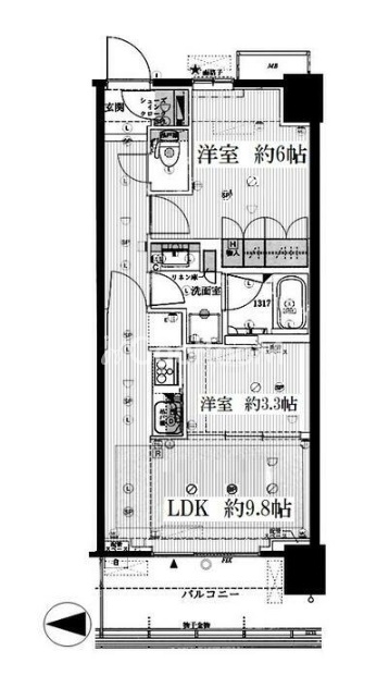 1SLDK