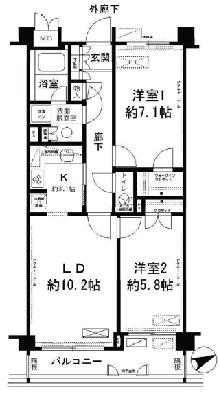 2LDK