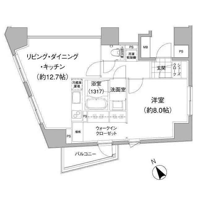 1LDK