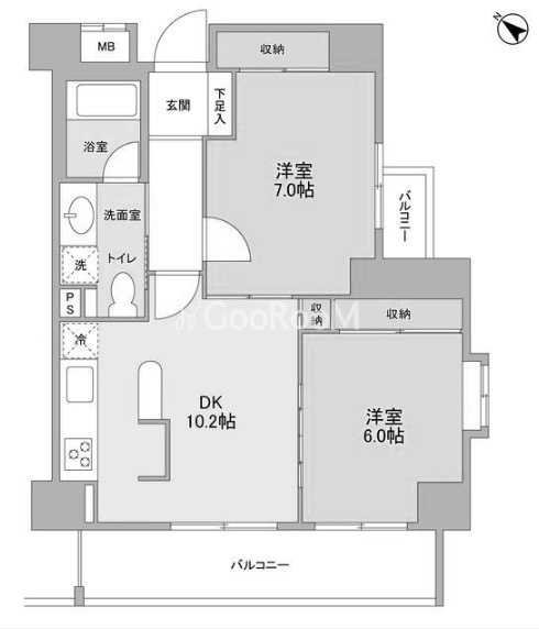 2LDK