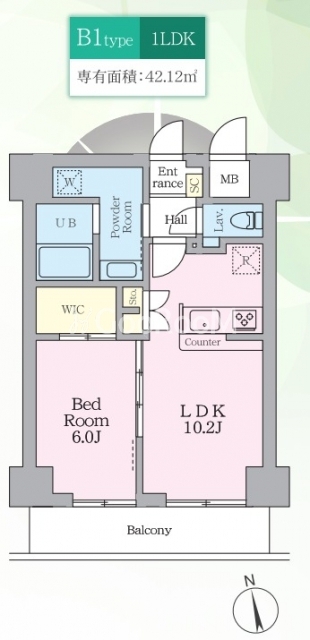 1LDK
