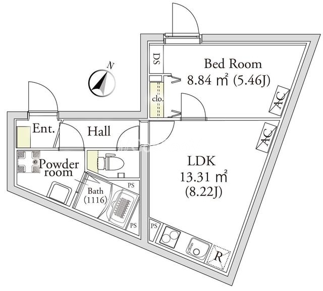 1LDK