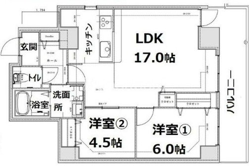 2LDK
