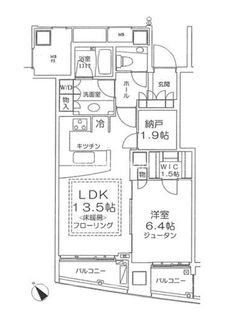 1LDK