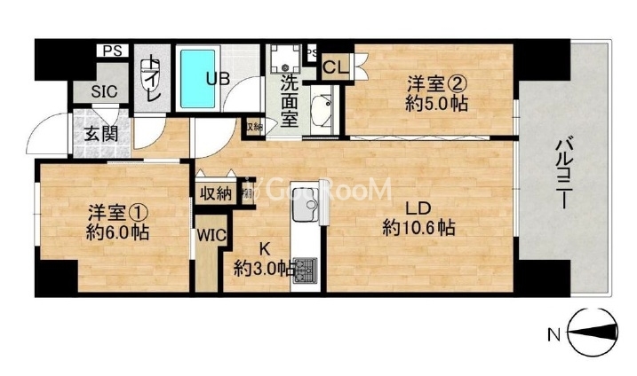 2LDK