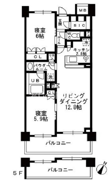 2LDK