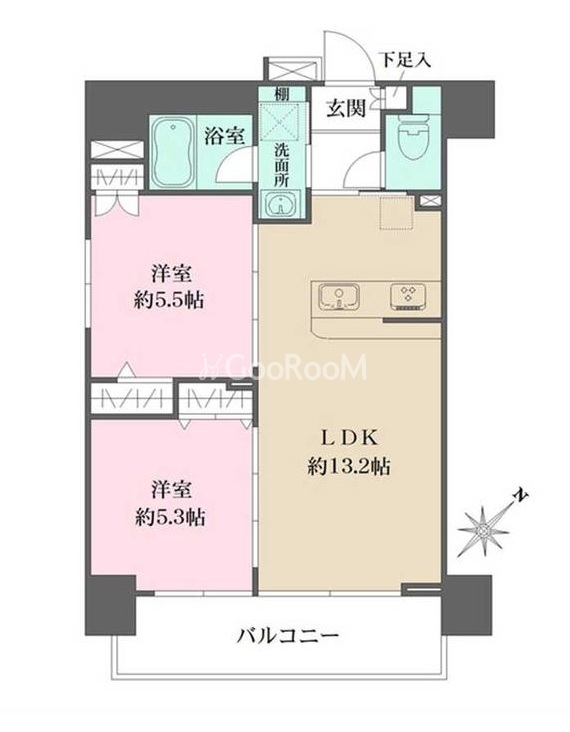 2LDK